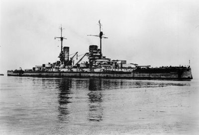 SMS Konig before her scuttling
